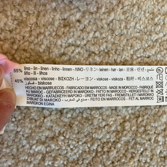 Set of three Zara shirts. Size medium. White shirt NWT, others worn once. - Picture 9 of 11